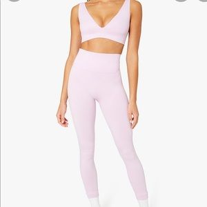 We wore what lilac leggings